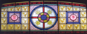 stained glass window